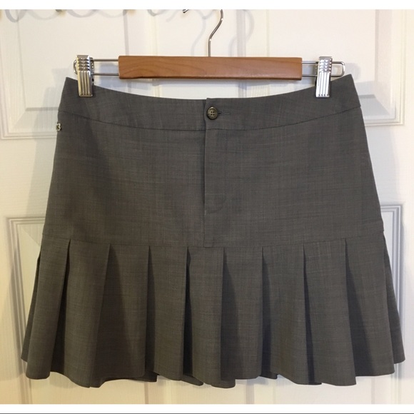 Lacoste Dresses & Skirts - Lacoste gray pleated tennis golf skirt 2/4 small